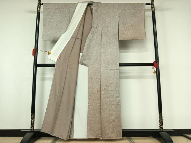 平和屋着物▽訪問着　単衣　総刺繍　吹き寄せ文　金糸　正絹　逸品　AABK9876jh heiwaya-11295980 平和屋 サンプル画像2
