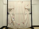 平和屋着物*夏物 訪問着 絽 枝花文 正絹 逸品 CAAS2134gh
