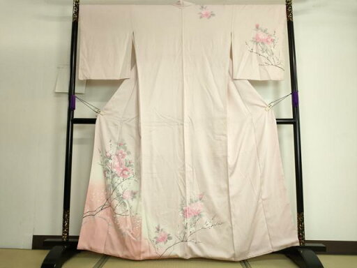 平和屋着物■訪問着 枝花文 暈し染め やまと誂製 正絹 逸品 DAAO6107we 平和屋着物■訪問着 枝花文 暈し染め やまと誂製 正絹 逸品 DAAO6107we