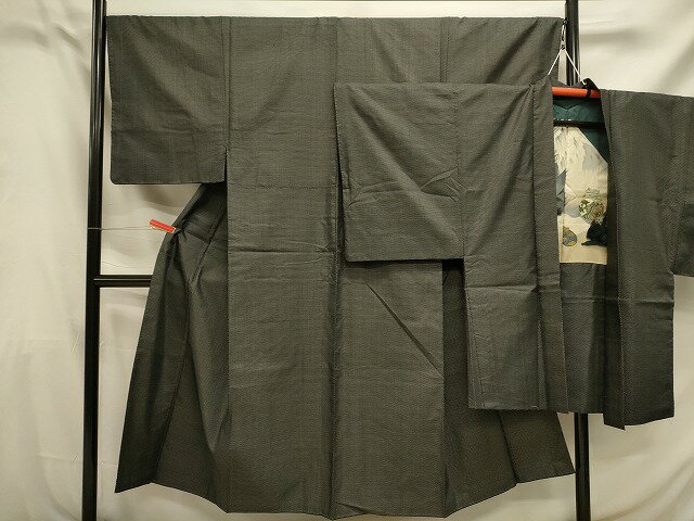 平和屋着物■男性 本場大島紬 アンサンブル 一元絣 正絹 逸品 DAAQ6901op