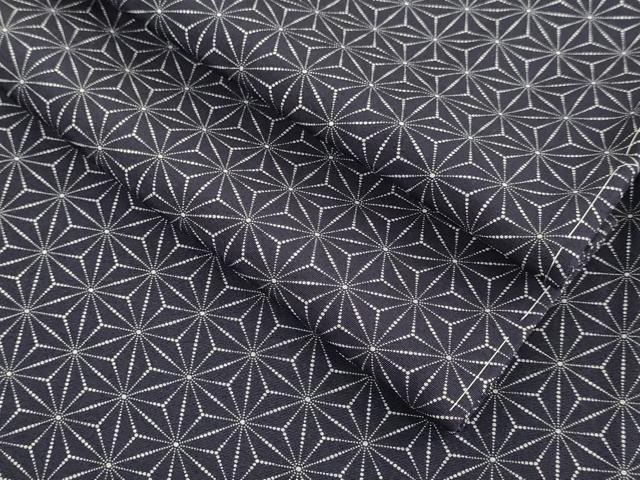 平和屋着物●上質な小紋　麻の葉文様　やまと誂製　正絹　逸品　未使用　DAAV3114du...