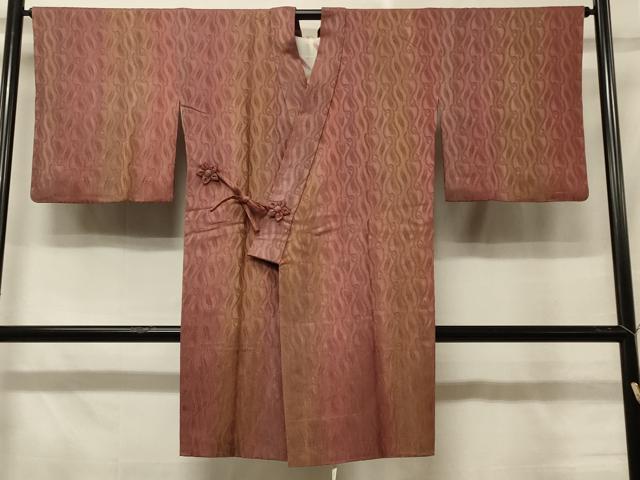 Rakuten - 平和屋着物＃道中着　伊と幸　幾何学文様　暈し染め　反端付き　ロング丈　正絹　逸品　CABD7982in