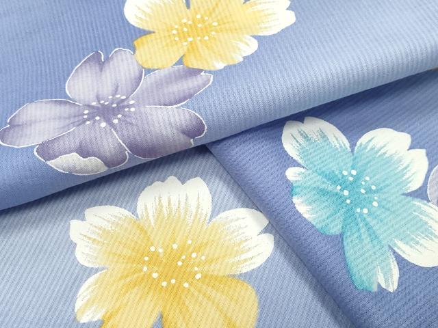 平和屋着物∴夏物 ファッションブランド hiromichi nakano ヒロミチナカノ 浴衣 舞桜文 暈し染め 綿 逸品 CABG4035gh