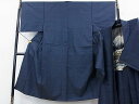 平和屋着物■男性 本場大島紬 アンサンブル 亀甲柄 逸品 DAAC6253fe