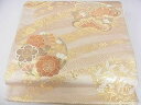 平和屋着物◎六通柄袋帯 花松丸文 金糸 逸品 DAAD0047ar