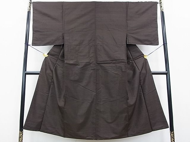 平和屋着物■男性　紬　格子　逸品　DAAC6089fe