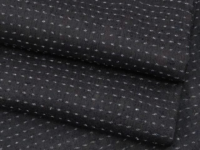 Uramono - 平和屋着物＊夏物　男性　お召　横段文　正絹　逸品　CABF2700tx
