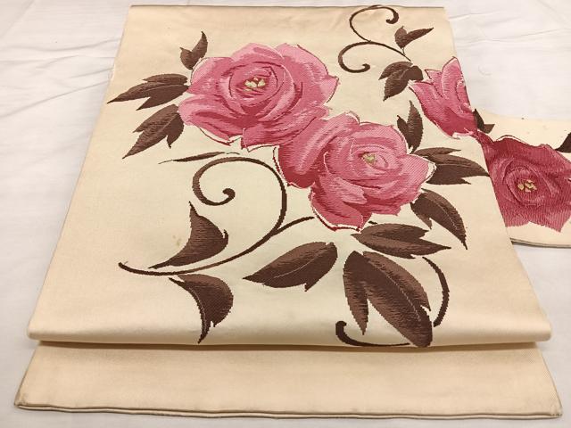 楽天市場】薔薇 帯（帯｜和服）：レディースファッションの通販