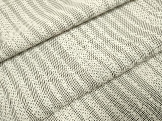 Summer Wear - 平和屋着物＊夏物　小紋　紗　斜線文　さんび謹製　DAAQ4542dum