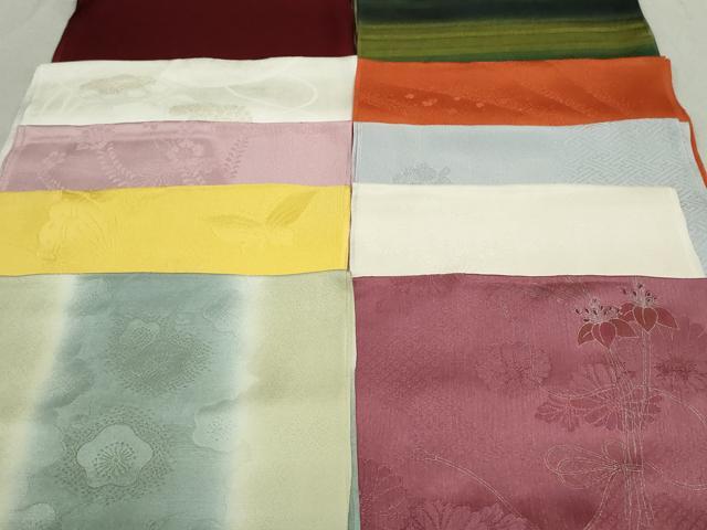 ■■■　商品詳細　■■■ 【正絹】 詳細に関しましては、 参考画像をご確認ください。 大変上質な逸品になります。 お安く出品致しますので、是非この機会にいかがでしょうか？ ■■■　注意事項　■■■ ■モニター発色の具合により色合いが異なる場合がございます。 ■寸法は多少の誤差が生じる場合がございますのでご了承ください。 ■縫込みの長さが左右非対称の場合は短い部分を記載しております。 左右非対称であってもご返品・お値引き等の保証は出来かねますので、ご了承の上ご購入をお願い致します。 ■シミ等のチェックには注意を払っておりますが、見落としがある場合もございますし、個人の見解も様々ですので神経質な方のご購入はお控えください。 ■箪笥に入っておりました着物や帯なので畳みシワや匂いがあるものもございます。 ■お休みは基本的に土日祝となりますが、その他臨時でお休みする場合がございますのでご了承ください。 ■商品の発送は平日のみの発送となります。 ■夜間と土曜、日曜日はお問い合わせの回答が遅れる場合がございます。 ■当店では、お直し、紋入れ、お手入れ等は承っておりません。 ■生地の状態（ヤケ、経年劣化等）によってはサイズ直しが出来ない場合がございます。 その点もどうかご了承のうえ、ご購入をお願いいたします。 ■弊社で取り扱う商品は一点ものにつき、時期や在庫状況に応じて金額が変更となる場合がございます。 ■検針は行っておりません。予めご了承いただきますようお願いいたします。 ■【洗える着物】と記載のある商品におきましては、商品お届け後に洗濯を行ってしまってからのご返品にはご対応しかねます。 念の為、専門店でのお手入れをお願いいたします。 ■着物のサイズ目安は下記を参考ください↓ ＜女性着物＞　お端折り次第で＋5?　−10?が着用可能サイズ 　例）身丈170?の場合、身長160?〜175? ＜男性着物＞　身丈＋約25?〜27?程が適応身長 　例）身丈155?の場合、身長180〜182?