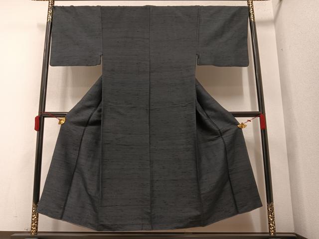 平和屋着物●男性　紬　褐返色　正絹　逸品　AAAY8633ph