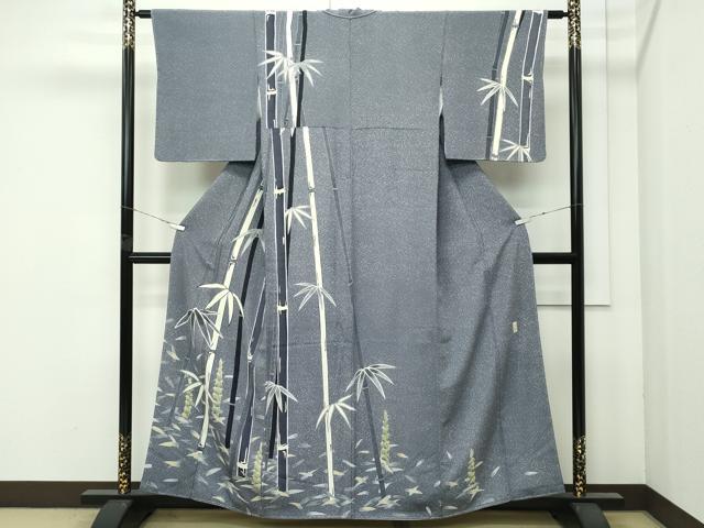 Ｓ大きいサイズお仕立て上がり正絹訪問着　赤地に竹模様　落款入り　作家物 楽天市場】訪問着 仕立て上がり 正絹の通販