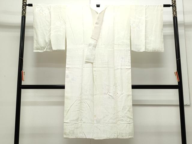 平和屋着物■長襦袢　袷　草花地紋　暈し染め　正絹　逸品　CAAX5123th