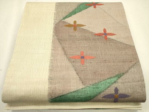 平和屋着物*夏物 太鼓柄袋帯 吉祥花文 正絹 逸品 CAAT3946eg 平和屋着物*夏物 太鼓柄袋帯 吉祥花文 正絹 逸品 CAAT3946eg