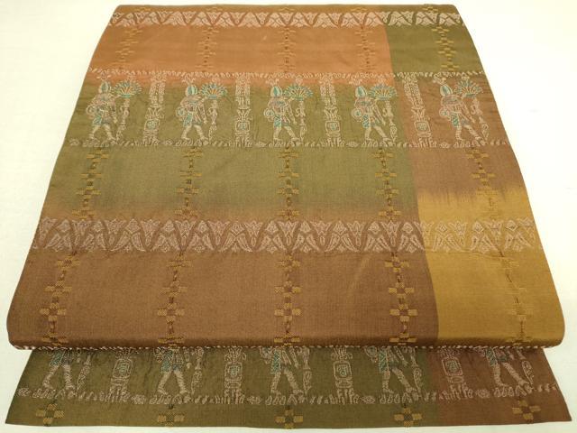 ■■■　サイズ　■■■ 長さ 428cm 幅 31cm程 ■■■　商品詳細　■■■ 【正絹】 詳細に関しましては、画像をご確認ください。 大変上質な逸品になります。 お安く出品致しますので、是非この機会にいかがでしょうか？ ■■■　注意事項...