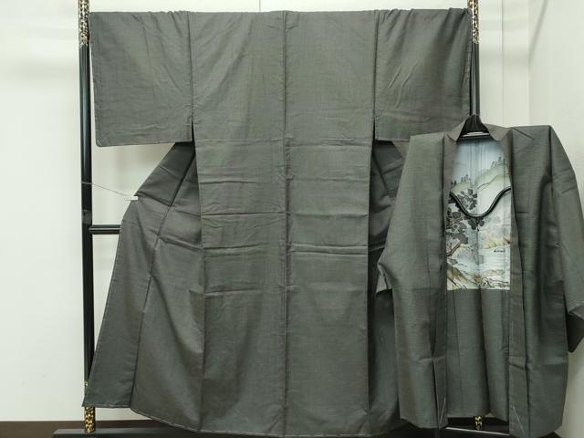 ■■■　サイズ　■■■ 【着物】 身丈 152cm（肩から） 裄丈 71cm 袖丈 49cm 袖幅 35.5cm 前幅 28cm 後幅 30.5cm 着物縫いこみ 内揚げ 8.5cm 裄 お袖側 約 0cm　身頃側 約 0cm 【羽織】 身...