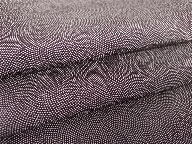 平和屋着物●江戸小紋 鮫小紋柄 正絹 逸品 未使用 DAAS3842ps