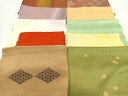 平和屋着物★和装小物 上質な帯揚げ 10枚セット 逸品 CAAM9739xe