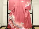 平和屋着物■訪問着 地紙花鳥文 暈し染め 金銀彩 正絹 逸品 CAAS5274ou