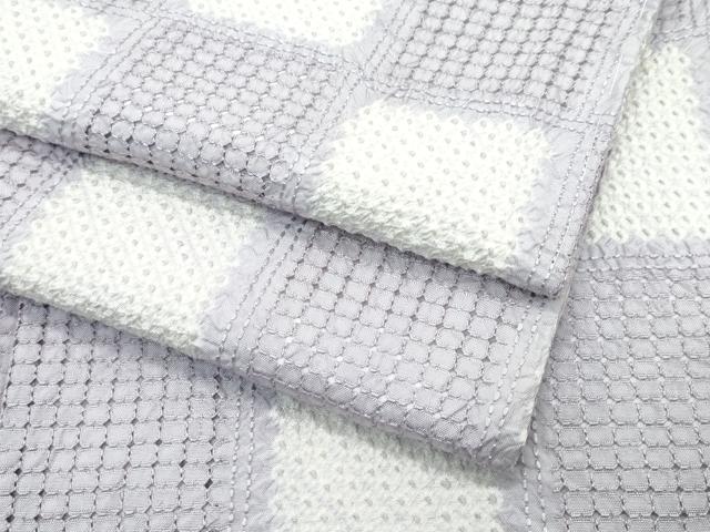 平和屋本店■極上　小紋　スワトウ刺繍　絞り　市松文様　逸品　未使用　CZAA2810s5 楽天市場】スワトウ刺繍（種類（着物）小紋）（着物｜和服