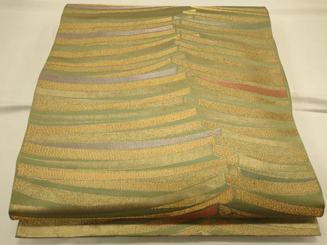 平和屋着物■六通柄　本袋帯　吉祥文　金糸　正絹　逸品　CAAM5749th