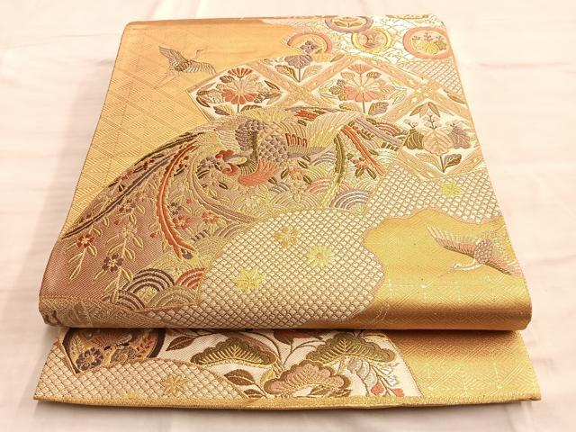 楽天市場】袋帯 有職文 唐織（帯｜和服）：レディースファッションの通販