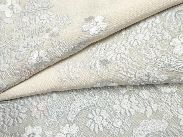 ❣️総絞り❣️総刺繍の小花22個入り　金彩入り　モノトーン　【訪問着フルセット】 楽天市場】訪問着 総刺繍の通販