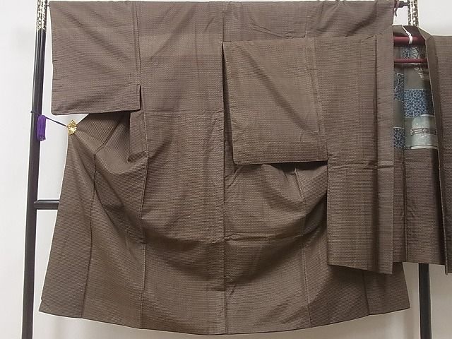 平和屋着物■男性 本場大島紬 アンサンブル 総絣 逸品 CAAE2433ev