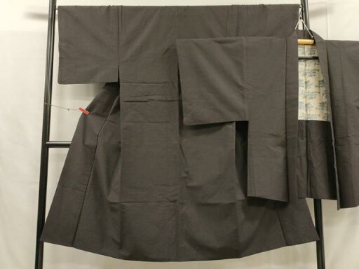 平和屋着物■男性 紬 アンサンブル 黒橡色 正絹 逸品 DAAP9296ma 平和屋着物■男性 紬 アンサンブル 黒橡色 正絹 逸品 DAAP9296ma