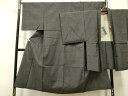 平和屋着物●男性 紬 アンサンブル 80亀甲 正絹 逸品 CAAR7826hy