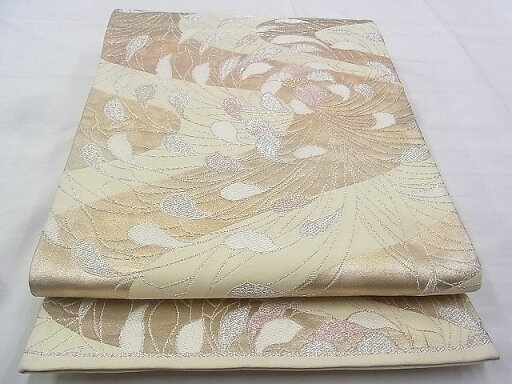 平和屋着物◎六通柄袋帯 唐織 乱菊 金銀糸 逸品 BAAG9657if 平和屋着物◎六通柄袋帯 唐織 乱菊 金銀糸 逸品 BAAG9657if