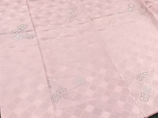 平和屋着物■上質な小紋 地紋起こし エ霞花菱文 正絹 逸品 未使用 BAAR3643yc 平和屋着物■上質な小紋 地紋起こし エ霞花菱文 正絹 逸品 未使用 BAAR3643yc