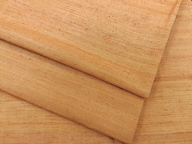 平和屋着物▽上質な紬 単衣 霞文 正絹 逸品 BAAS8879ui
