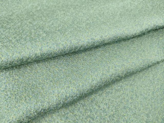 Rakuten - 平和屋着物▽上質な小紋　単衣　霞文　正絹　逸品　未使用　DAAS0576az