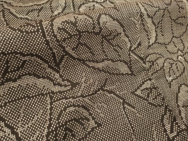 平和屋着物■本場大島紬 7マルキ 露草 葵 正絹 逸品 DABB6686ea