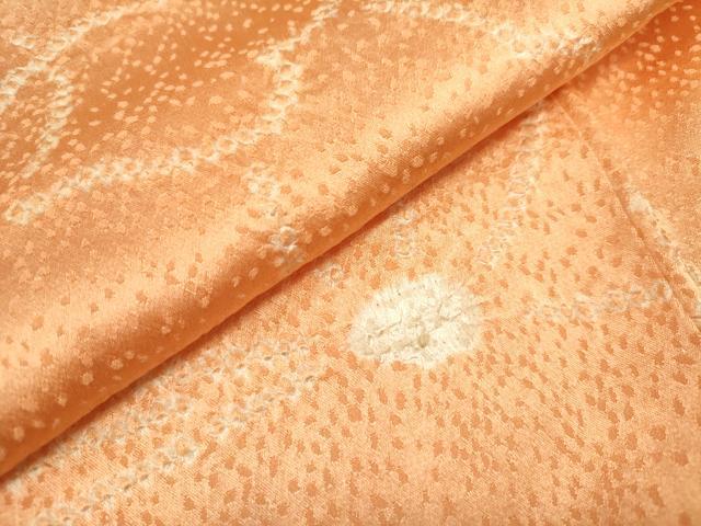 平和屋着物■上質な小紋 総絞り 舞蝶文 正絹 逸品 未使用 DABB6687ea