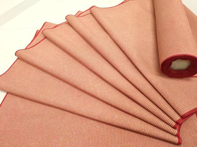 平和屋着物▼江戸小紋　反物　着尺　鮫小紋柄　逸品　未使用　DAAY7043zy