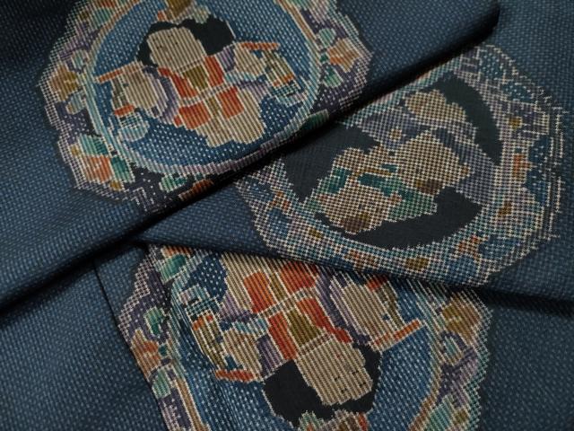 ■■■　サイズ　■■■ 身丈 165cm（肩から） 裄丈 66cm 袖丈 48cm　縫込み 3cm 袖幅 33cm 前幅 24cm 後幅 29cm 着物縫いこみ 内揚げ 0cm 裄 お袖側 約3cm　身頃側 約2cm ■■■　商品詳細　■■...