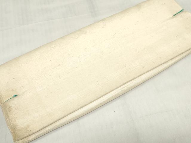 平和屋着物▼白生地 反物 着尺 生成り色 逸品 未使用 DABH3934zy