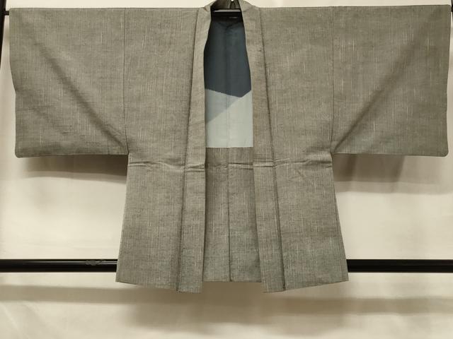 平和屋着物＃男性　羽織　霞文　正絹　逸品　CABE5307in