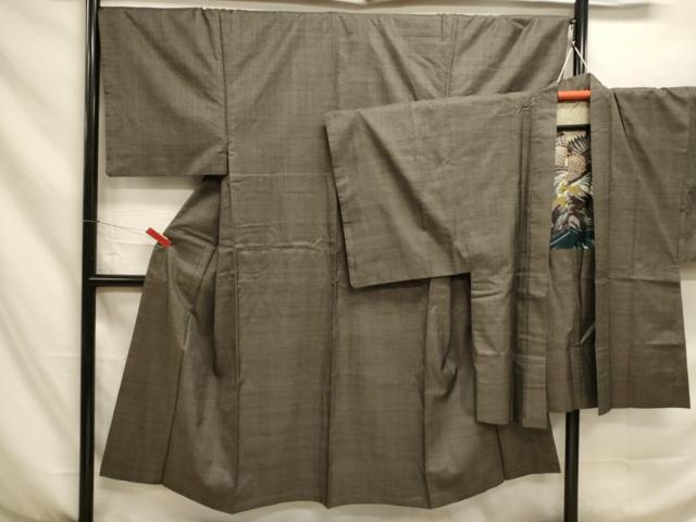 平和屋着物■男性 本場大島紬 アンサンブル 100亀甲 総詰め 正絹 逸品 DAAO8138op