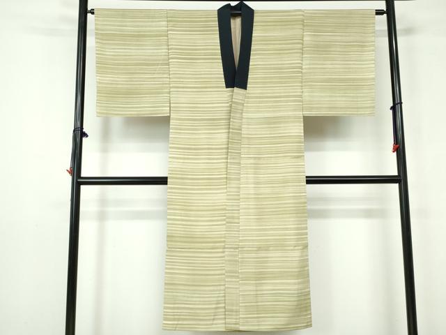 平和屋着物■長襦袢　袷　霞横段文　暈し染め　正絹　逸品　DABC9430qa