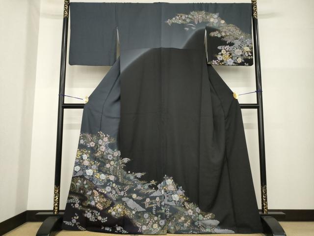 楽天市場】辻ヶ花 訪問着 黒の通販