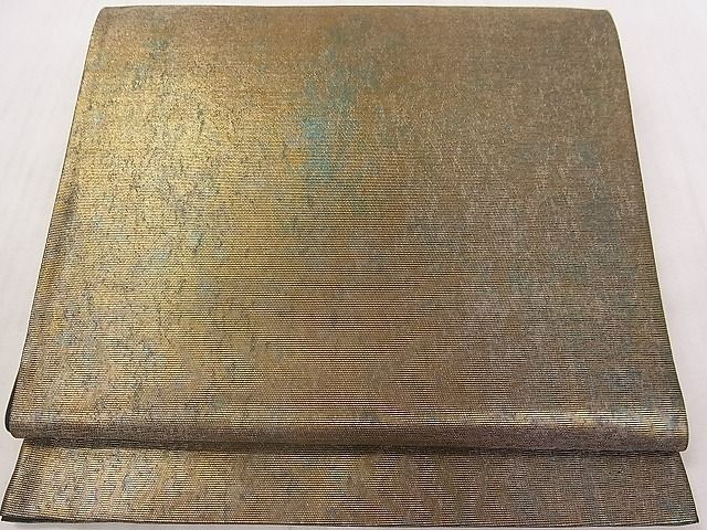 平和屋着物◎六通柄袋帯　霞文　引箔　逸品　DAAA6000yyy