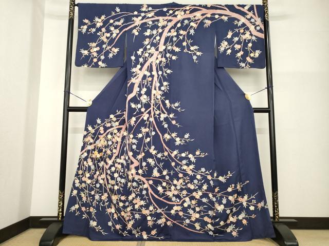 楽天市場】着物 訪問着 中古 正絹 桜（着物｜和服）：レディース
