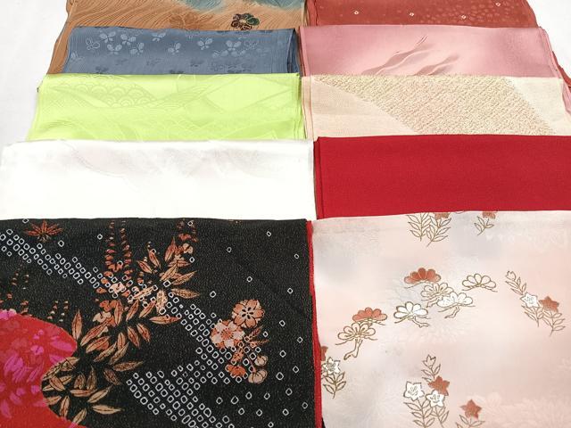 ■■■　商品詳細　■■■ 【正絹】 状態は特に目立ったシミ汚れなどもなく大変良い状態です。 大変上質な極上の逸品になります。 お安く出品致しますので、 ■■■　注意事項　■■■ ■モニター発色の具合により色合いが異なる場合がございます。 ■寸法は多少の誤差が生じる場合がございますのでご了承ください。 ■縫込みの長さが左右非対称の場合は短い部分を記載しております。 左右非対称であってもご返品・お値引き等の保証は出来かねますので、ご了承の上ご購入をお願い致します。 ■シミ等のチェックには注意を払っておりますが、見落としがある場合もございますし、個人の見解も様々ですので神経質な方のご購入はお控えください。 ■箪笥に入っておりました着物や帯なので畳みシワや匂いがあるものもございます。 ■お休みは基本的に土日祝となりますが、その他臨時でお休みする場合がございますのでご了承ください。 ■商品の発送は平日のみの発送となります。 ■夜間と土曜、日曜日はお問い合わせの回答が遅れる場合がございます。 ■当店では、お直し、紋入れ、お手入れ等は承っておりません。 ■生地の状態（ヤケ、経年劣化等）によってはサイズ直しが出来ない場合がございます。 その点もどうかご了承のうえ、ご購入をお願いいたします。 ■弊社で取り扱う商品は一点ものにつき、時期や在庫状況に応じて金額が変更となる場合がございます。 ■検針は行っておりません。予めご了承いただきますようお願いいたします。 ■【洗える着物】と記載のある商品におきましては、商品お届け後に洗濯を行ってしまってからのご返品にはご対応しかねます。 念の為、専門店でのお手入れをお願いいたします。 ■着物のサイズ目安は下記を参考ください↓ ＜女性着物＞　お端折り次第で＋5cm　−1cmが着用可能サイズ 　例）身丈170cmの場合、身長160cm〜175cm ＜男性着物＞　身丈＋約25cm〜27cm程が適応身長 　例）身丈155cmの場合、身長180〜182cm