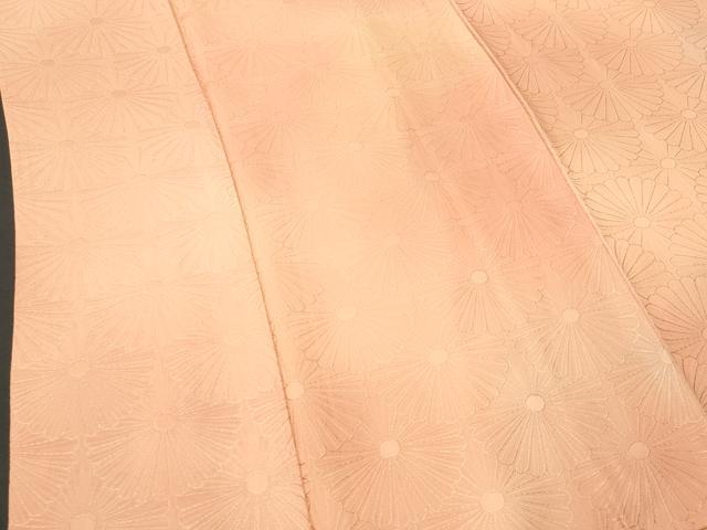 Full-Length Under-Kimono - 平和屋着物■上質な小紋　菊　暈し染め　正絹　逸品　CABC3874fb