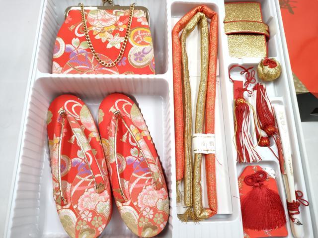 平和屋着物[]和装小物　女の子　子供　草履・バッグ・帯締め・小物セット　鞠花文...