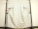 平和屋着物■上質な紬 亀甲文 正絹 逸品 AAAJ2760Abw
