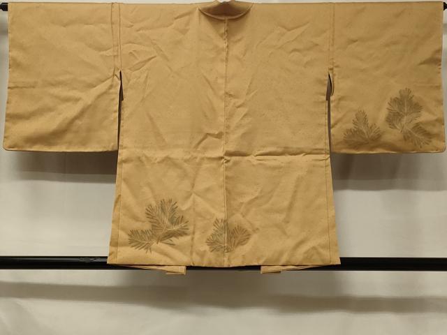 平和屋着物＃羽織　松葉文　正絹　逸品　未使用　CABE5358in